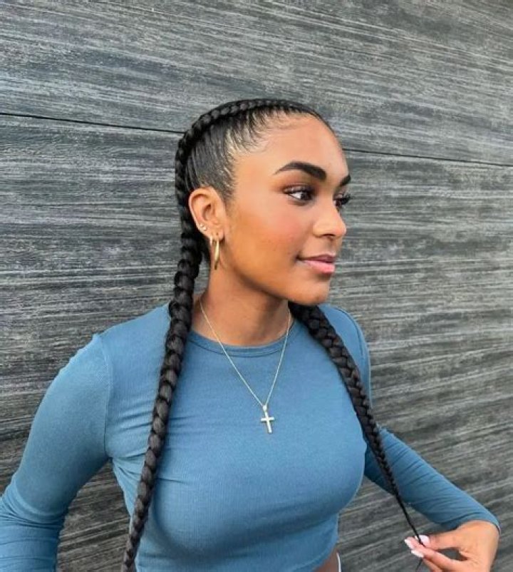 Boxer braids for running